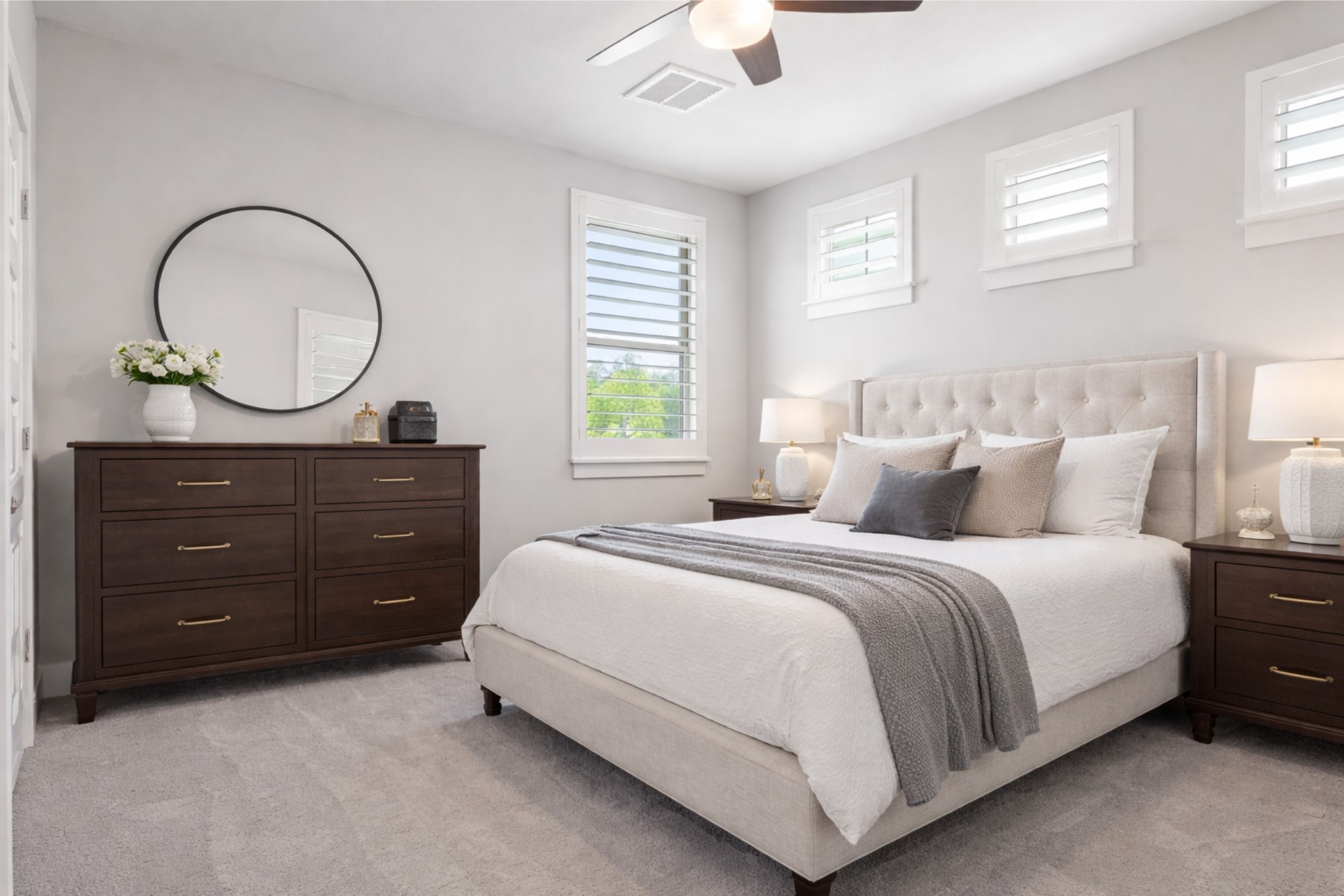 2009 Nature View Loop Driftwood, TX 78619 - Photo 21 of 37 a bedroom with a bed and a dresser