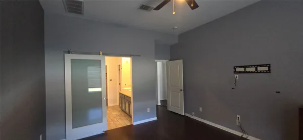 wooden floor in an empty room