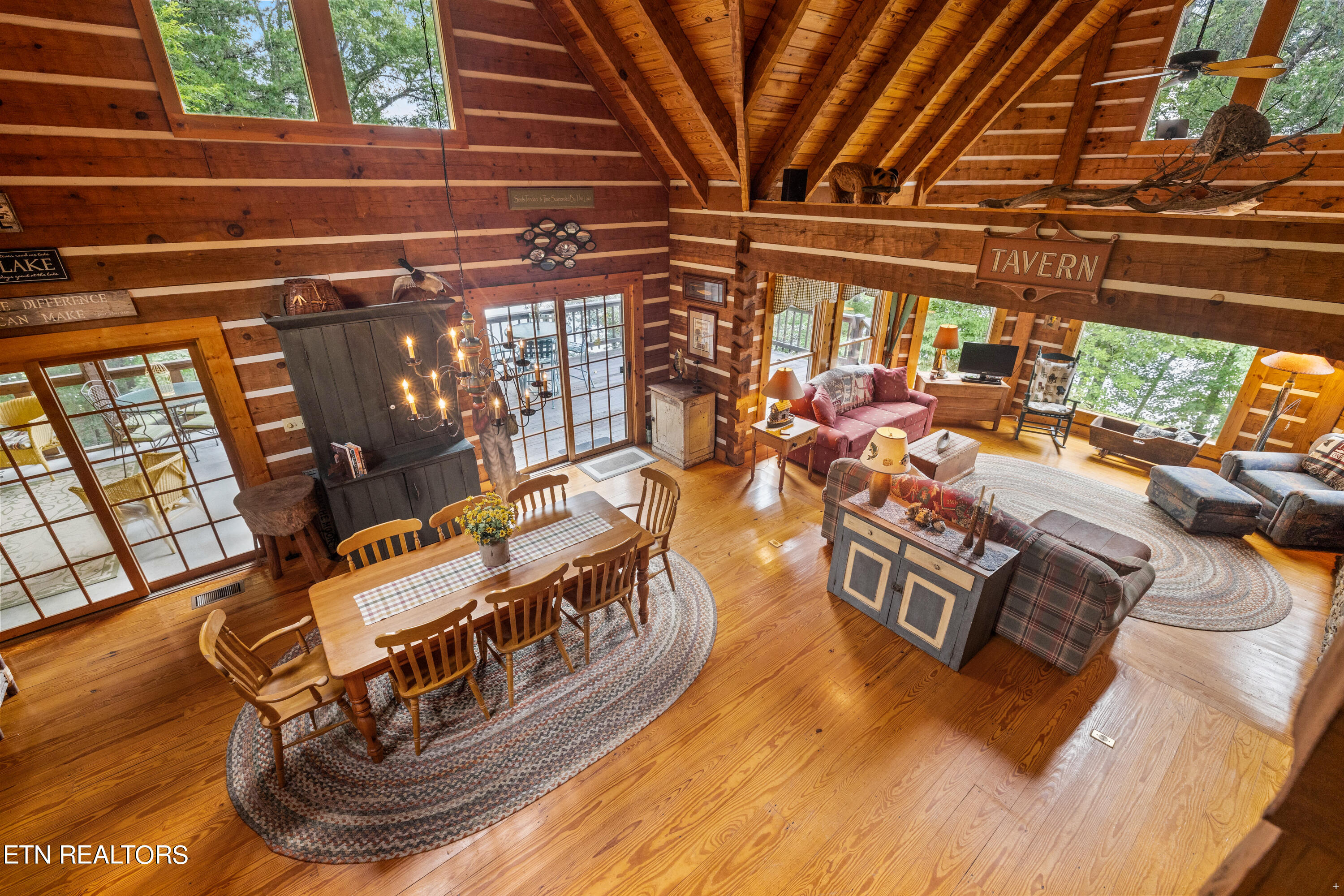 190 Ridgeview Circle Sharps Chapel, TN 37866 - Photo 33 of 58 Great room from the loft