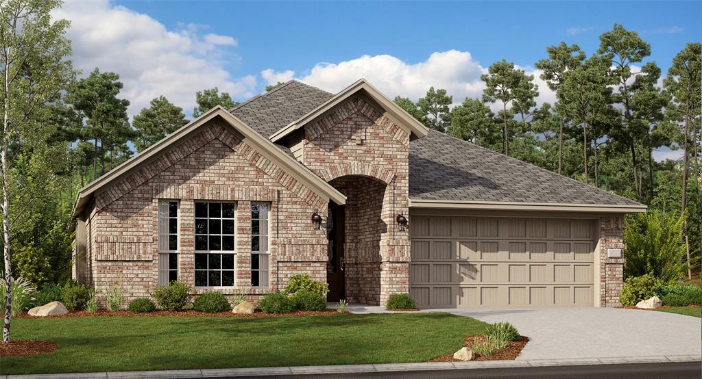 148 Breeds Hl Road Little Elm, TX 75068 - Photo 1 of 1 a front view of a house with a garden