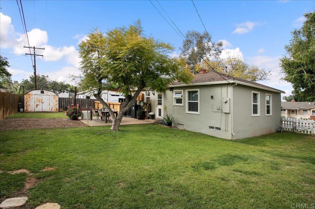 4989 Porter Hill Road La Mesa, CA 91942 - Photo 17 of 22 a view of a house with backyard