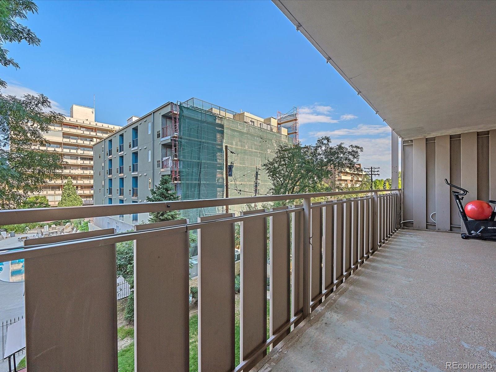 1111 Ash Street, Unit 307 Denver, CO 80220 - Photo 18 of 21 a view of balcony with city view