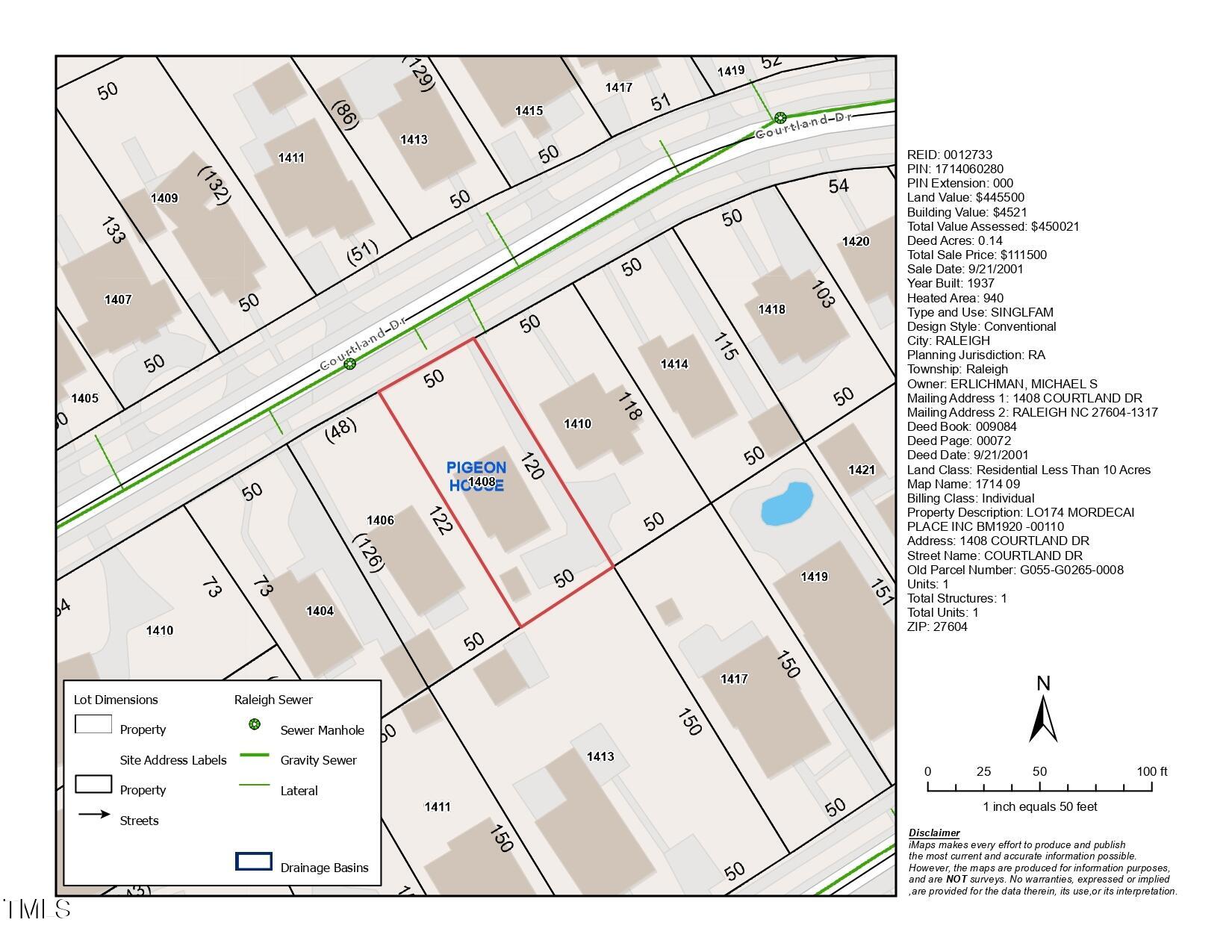 1408 Courtland Drive Raleigh, NC 27604 - Photo 11 of 20 1408 Courtland