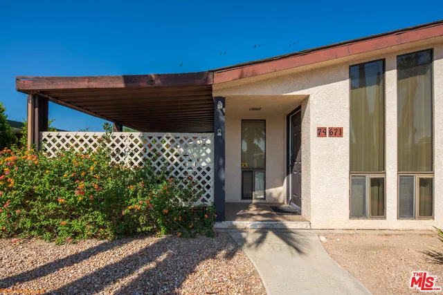 a view of a entryway door of the house