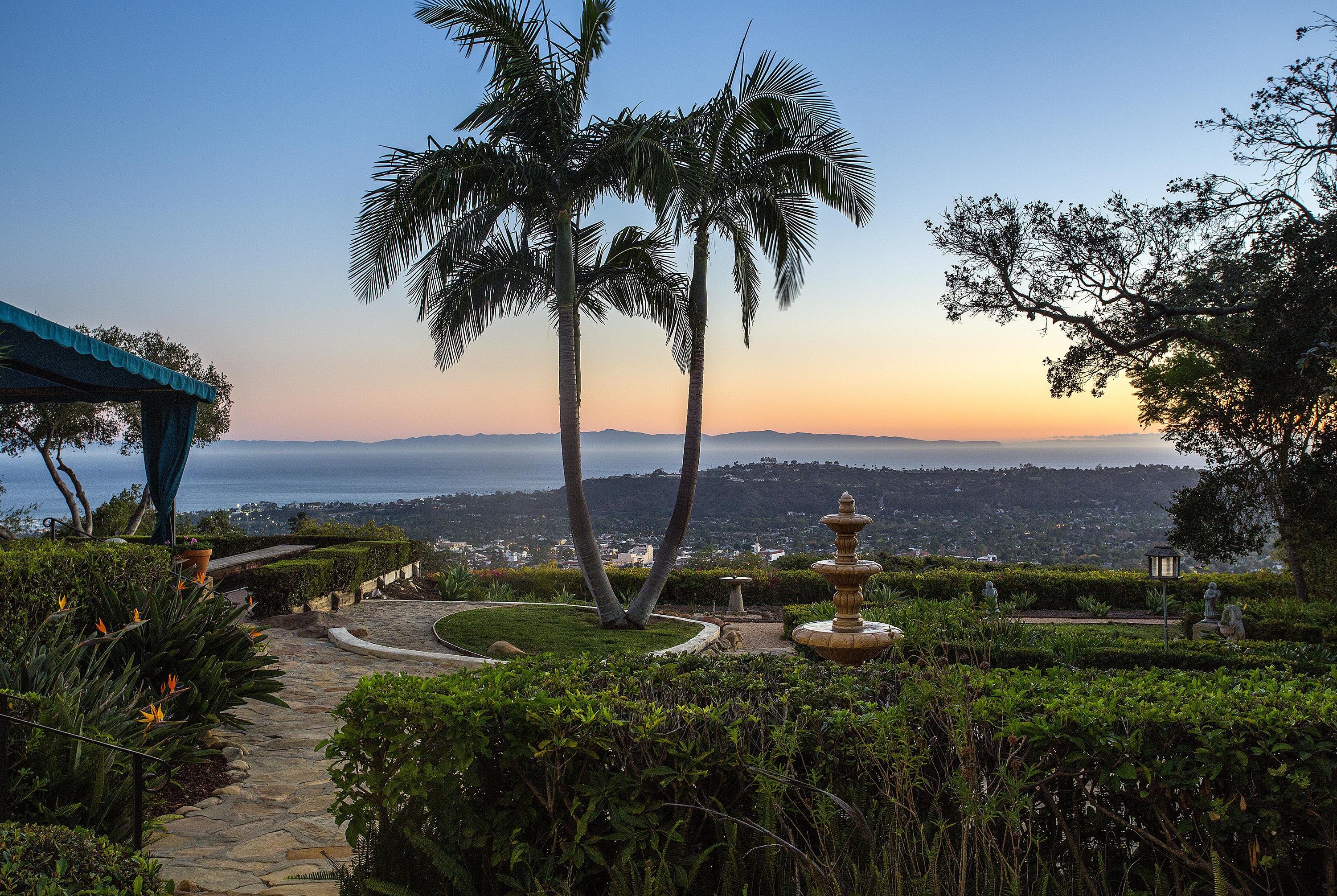 1919 Las Tunas Road Santa Barbara, CA 93103 - Photo 2 of 27 a view of a house with a garden
