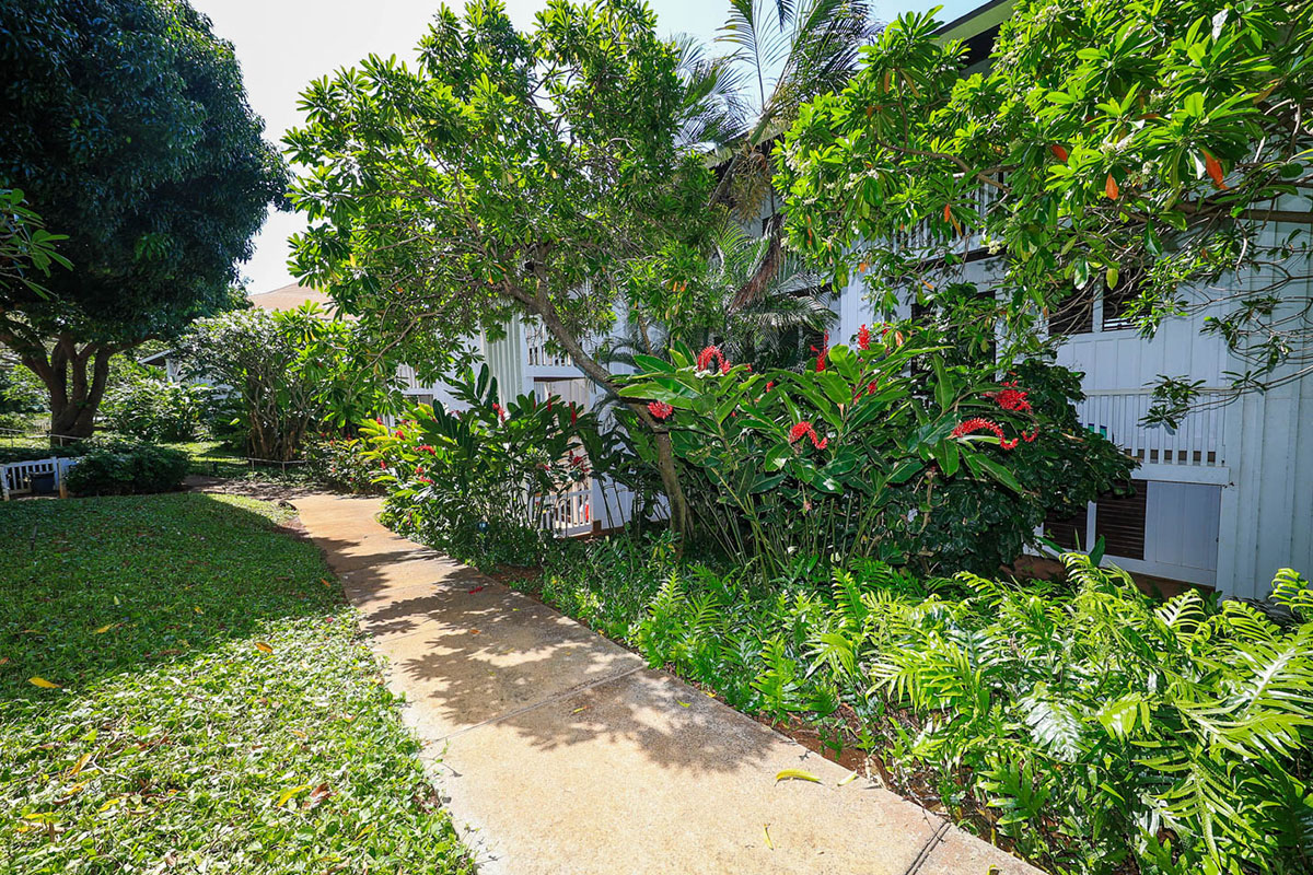 2253 Poipu Road, Unit 230 Koloa, HI 96756 - Photo 21 of 27 a view of a garden with flowers