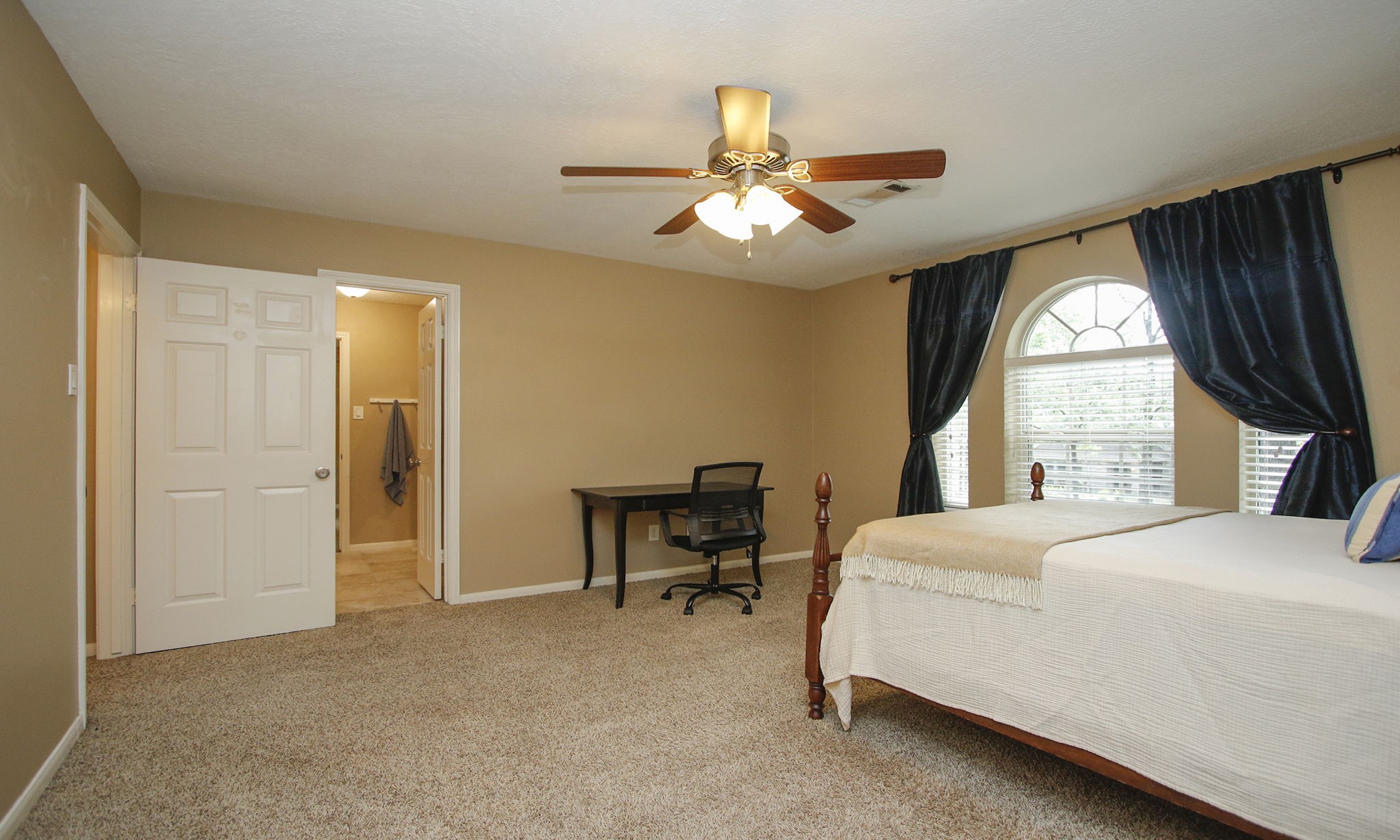 9546 Enstone Circle Spring, TX 77379 - Photo 27 of 44 Second view of bedroom #2 on the second floor.