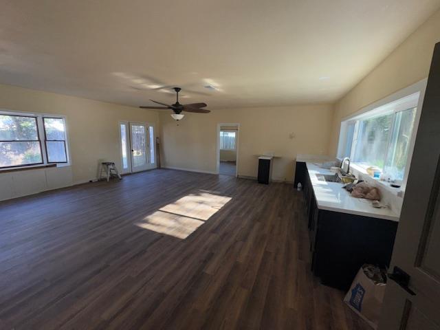 1860 Magnolia Street Gridley, CA 95948 - Photo 10 of 19 wooden floor in an empty room with a window