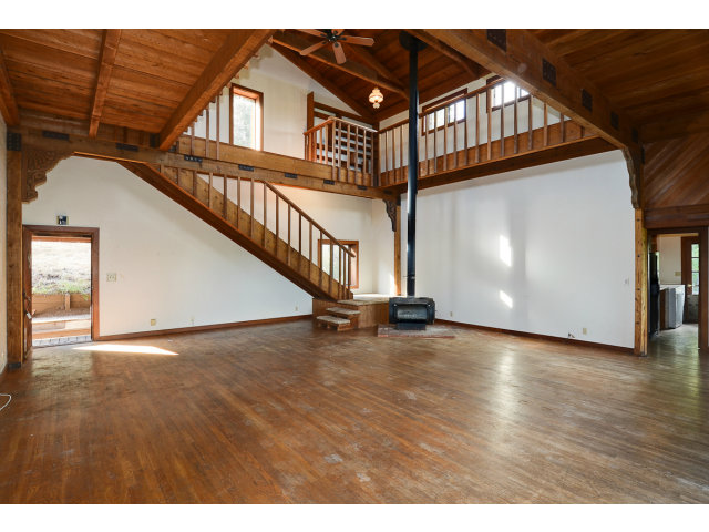 139 Bohnen Road Santa Cruz, CA 95065 - Photo 3 of 25 a view of an entryway with wooden floor