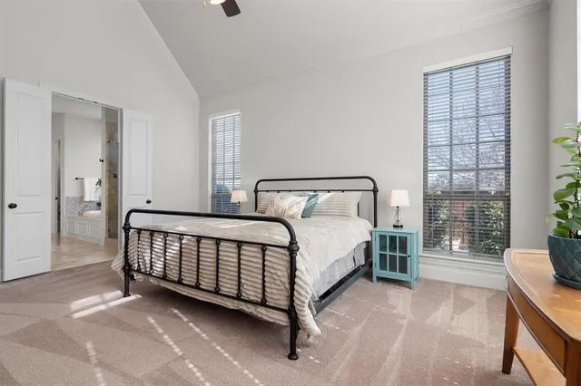 a en suite bathroom with a sink and a mirror