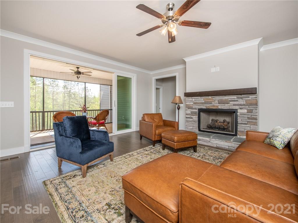 763 Red Spruce Road York, SC 29745 - Photo 11 of 43 a living room with furniture and a fireplace