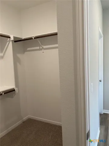 a small space with a sink