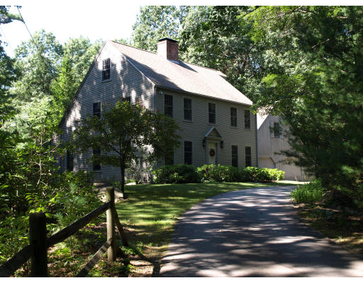 a aerial view of a house