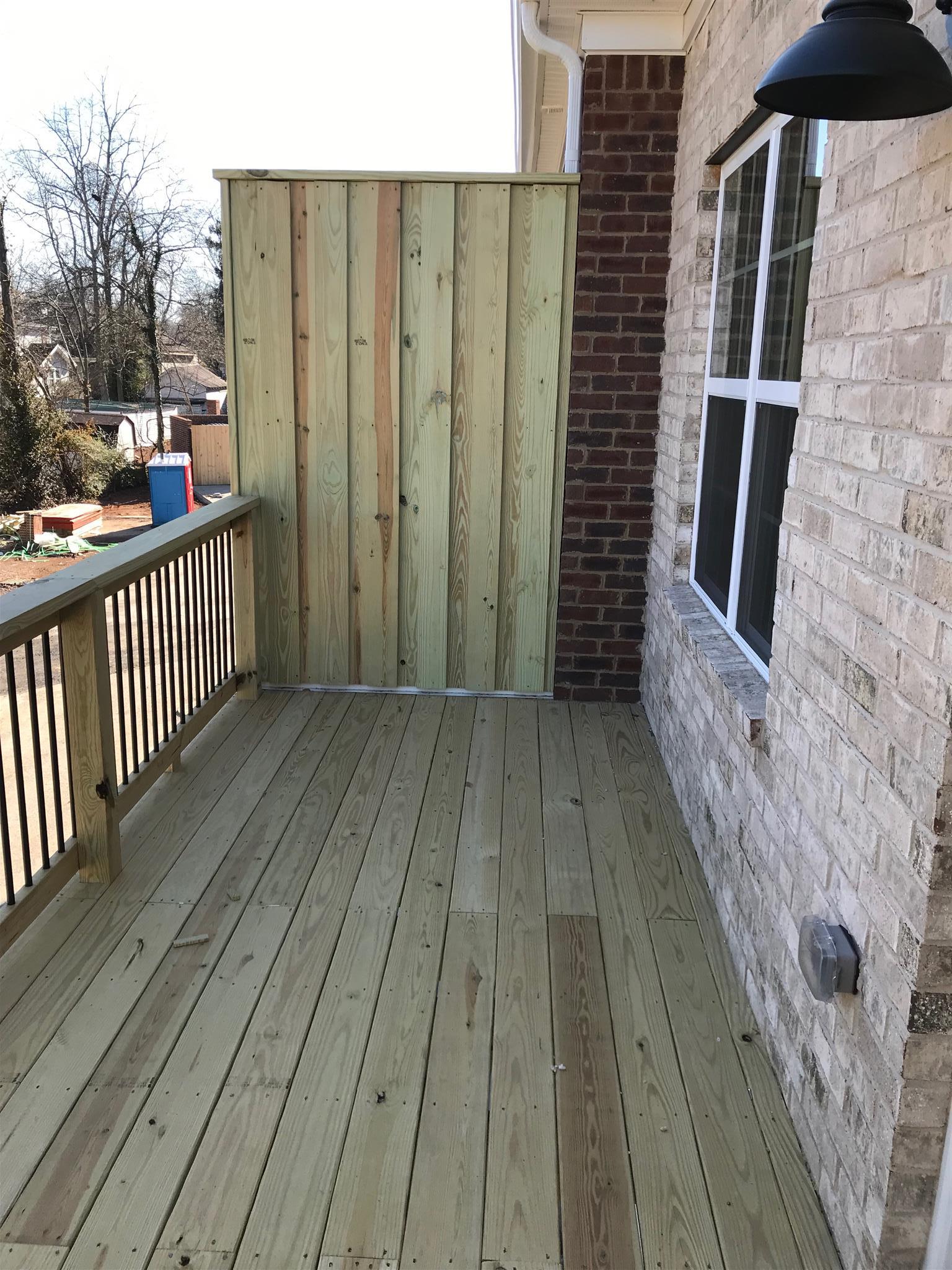 2016 Middle Tennessee Boulevard Murfreesboro, TN 37130 - Photo 18 of 21 Large privacy deck. same plan but not townhome listed.