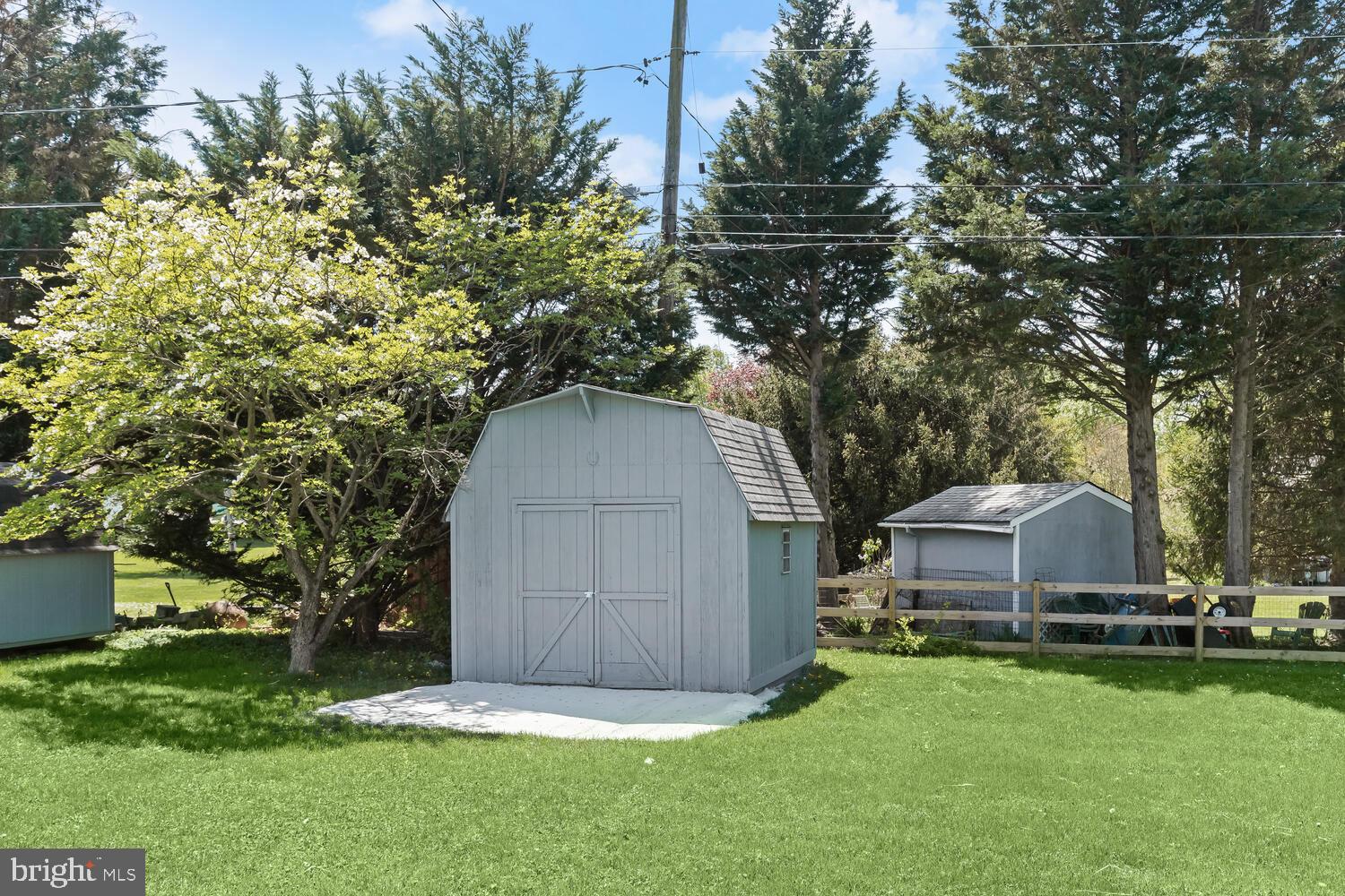 10513 Gorman Road Laurel, MD 20723 - Photo 32 of 32 Rear Lawn and Secure Storage