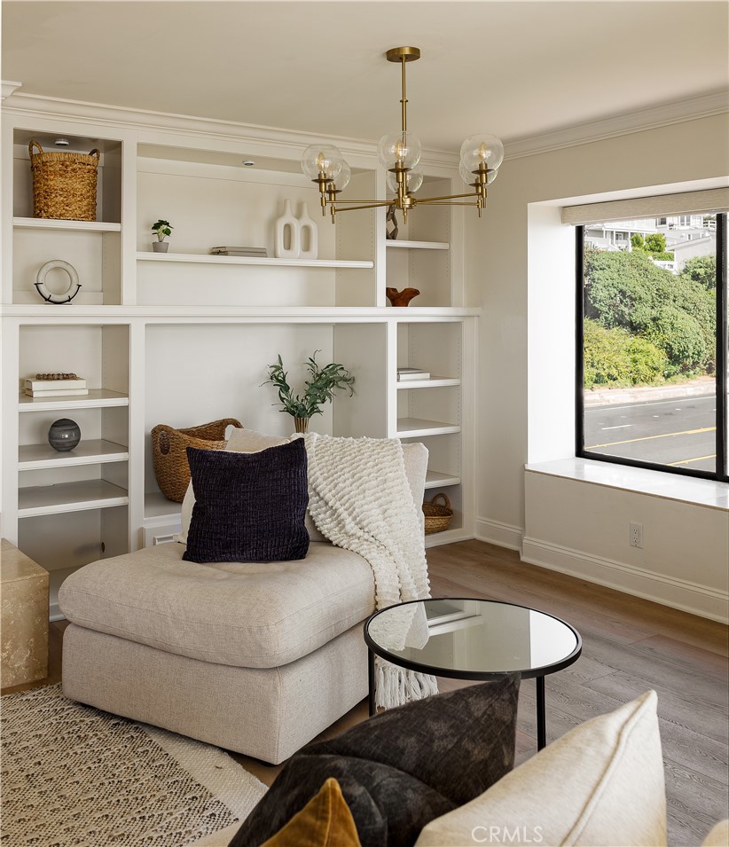 32041 Point Place Laguna Beach, CA 92651 - Photo 39 of 49 a living room with furniture a window and a lamp