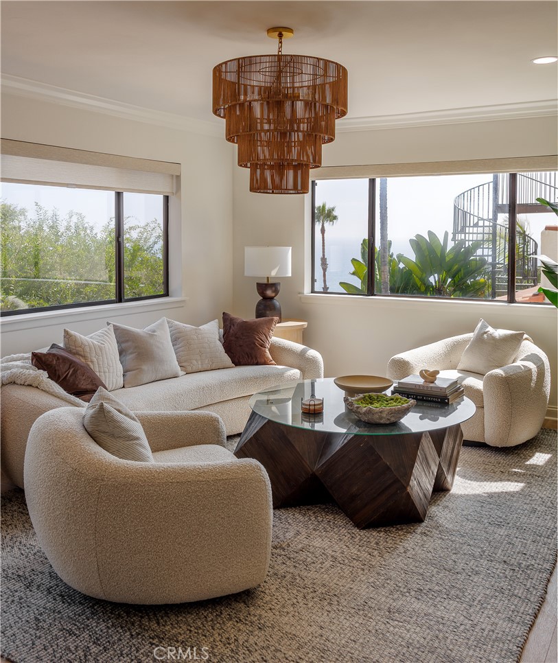 32041 Point Place Laguna Beach, CA 92651 - Photo 7 of 49 a living room with furniture and a large window