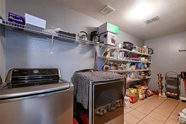 a room with storage and utility