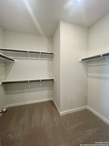 a view of walk in closet