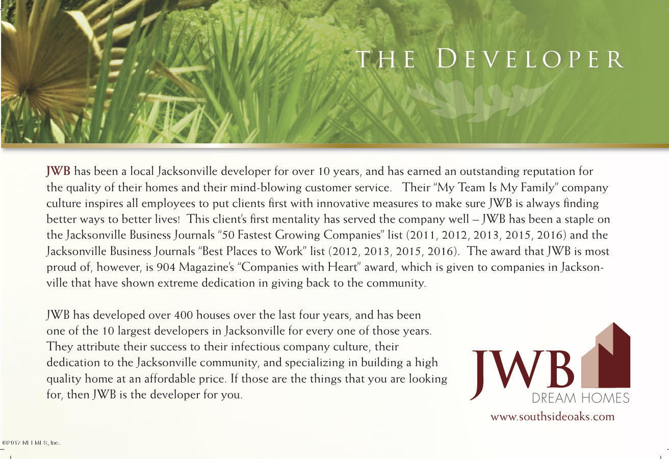 8314 Thor Street Jacksonville, FL 32216 - Photo 20 of 23 About the Developer