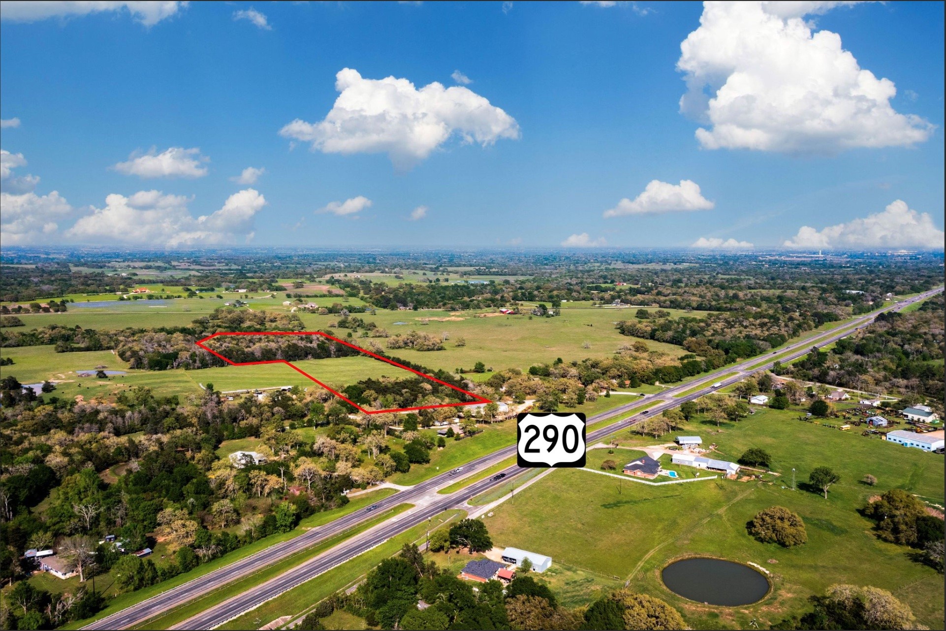 Tbd Old Burton Road Brenham, TX 77833 - Photo 7 of 13 a view of a city