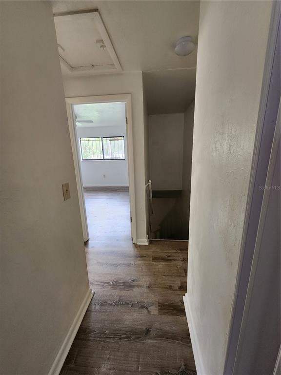 806 Southwest 64th Terrace, Unit C Gainesville, FL 32607 - Photo 20 of 28 a view of a hallway