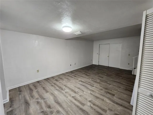 a view of empty room