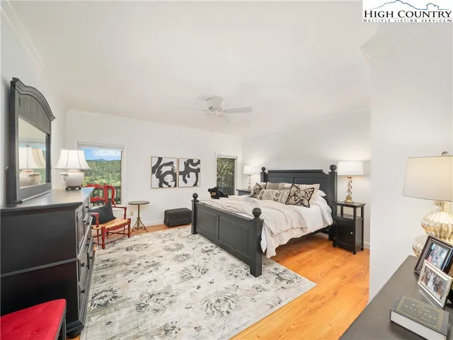 a bed room with a bed and a couch