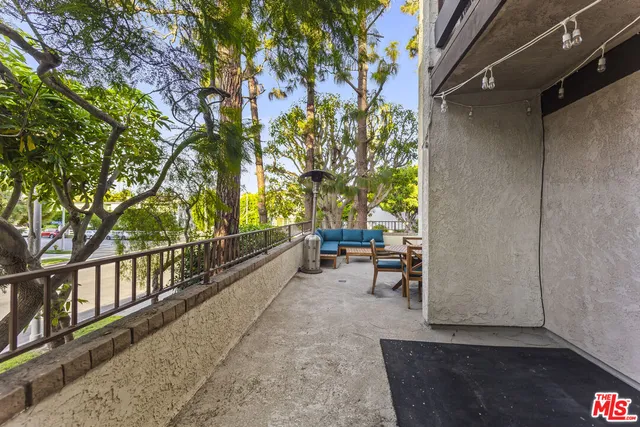 a view of outdoor space with seating