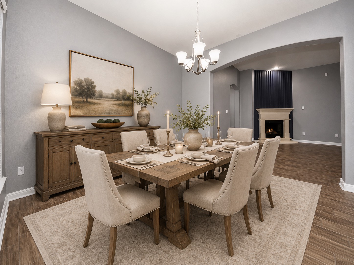 24523 Eucalyptus Way Spring, TX 77373 - Photo 16 of 32 Virtually Staged Dining Room