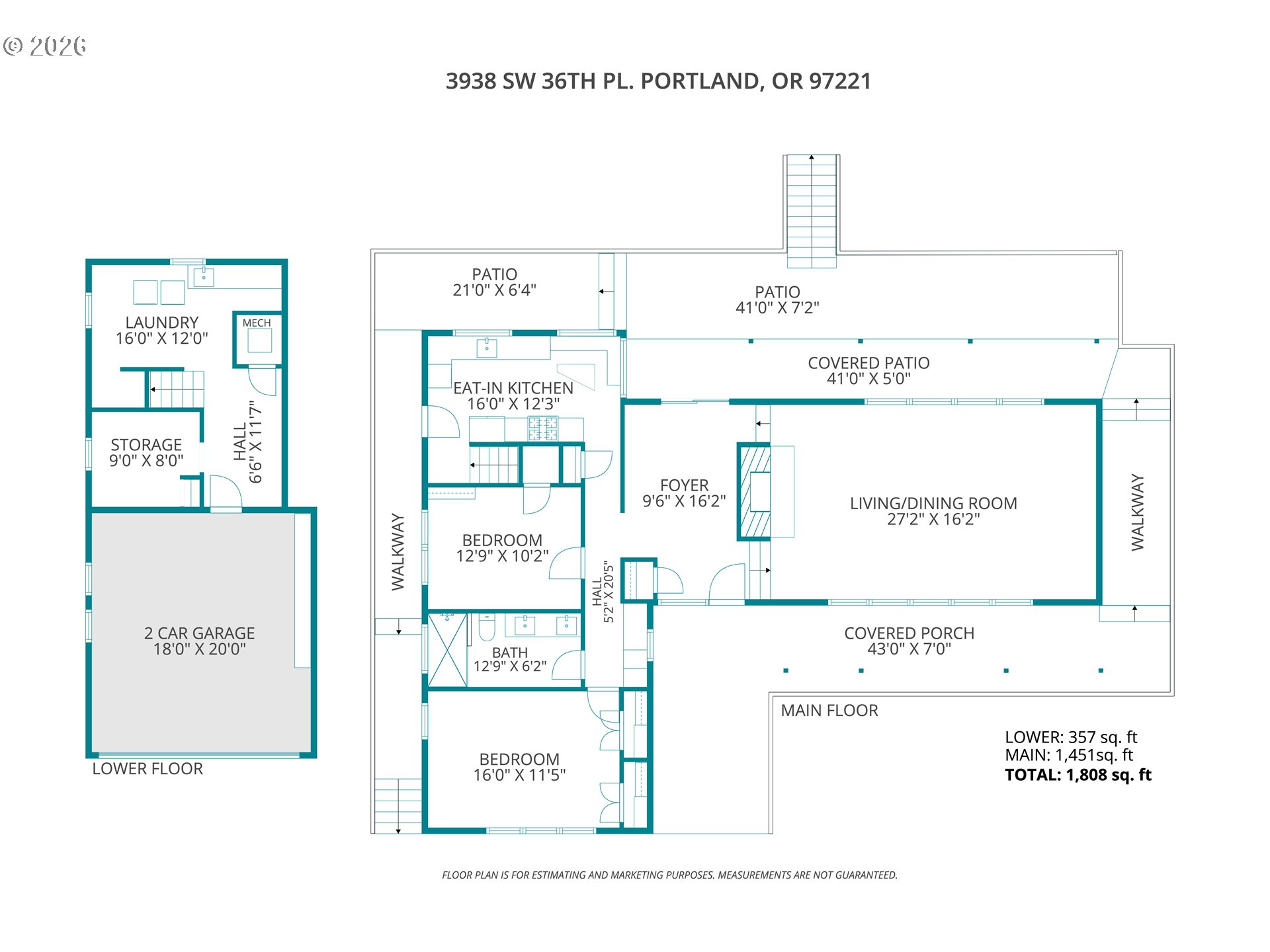 3938 Southwest 36th Place Portland, OR 97221 - Photo 38 of 38