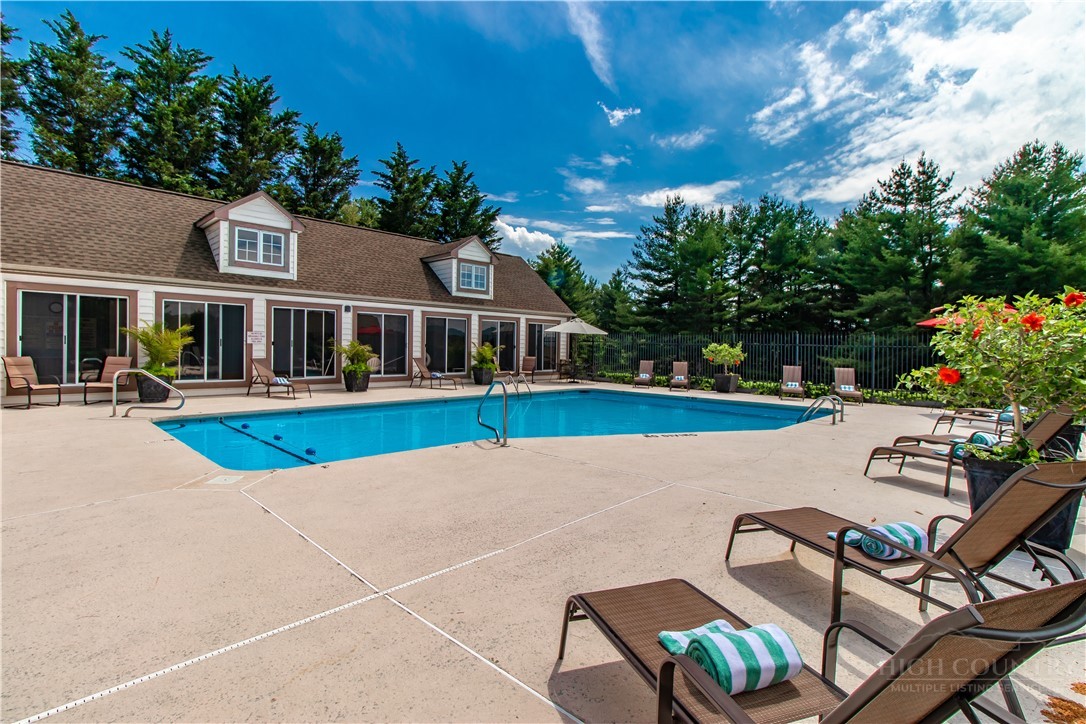 50 Mitchell River Ridge Thurmond, NC 28683 - Photo 41 of 43 a view of outdoor space yard swimming pool and patio