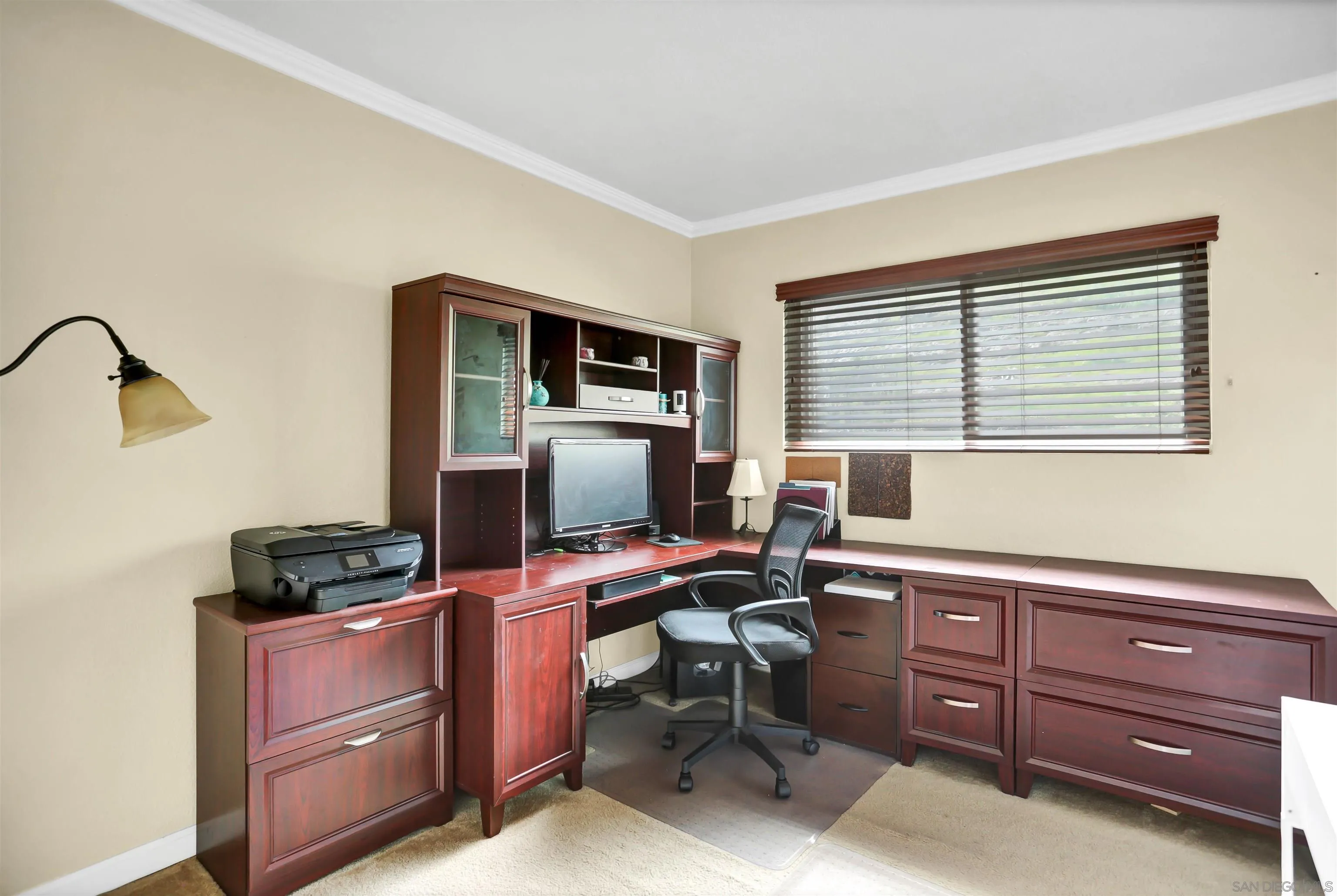 8009 Shantung Drive Santee, CA 92071 - Photo 19 of 39 a view of a workspace with furniture and a window