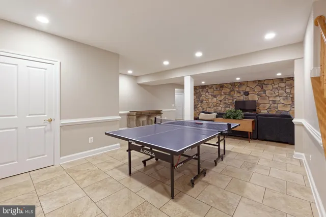 a workspace with furniture and window