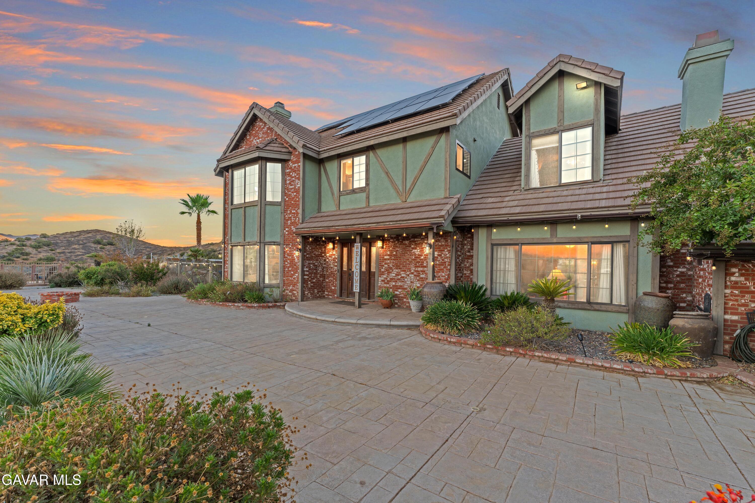 34625 Red Rover Mine Road Acton, CA 93510 - Photo 2 of 66 front view of a house with a yard