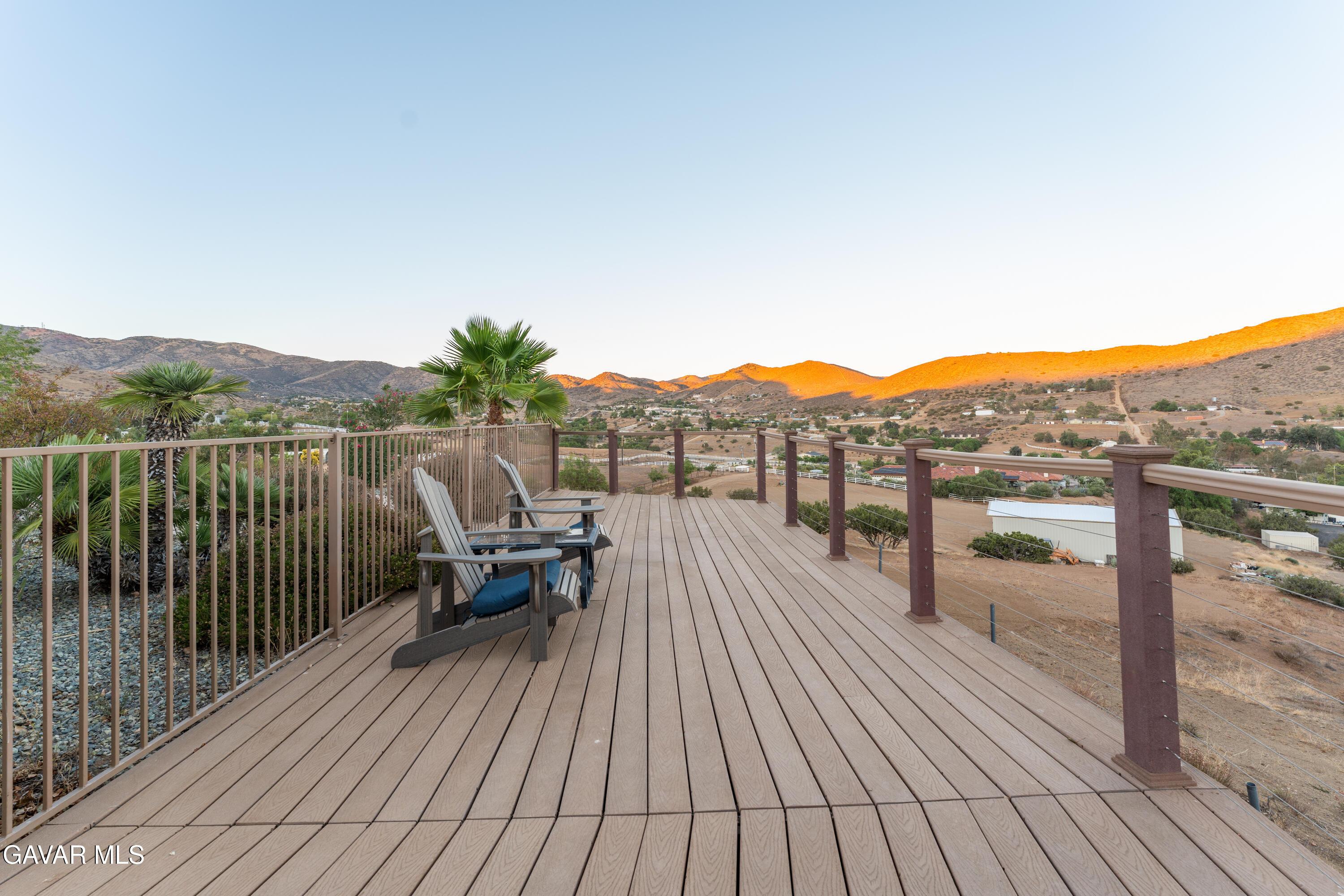 34625 Red Rover Mine Road Acton, CA 93510 - Photo 32 of 66 a view of balcony with furniture