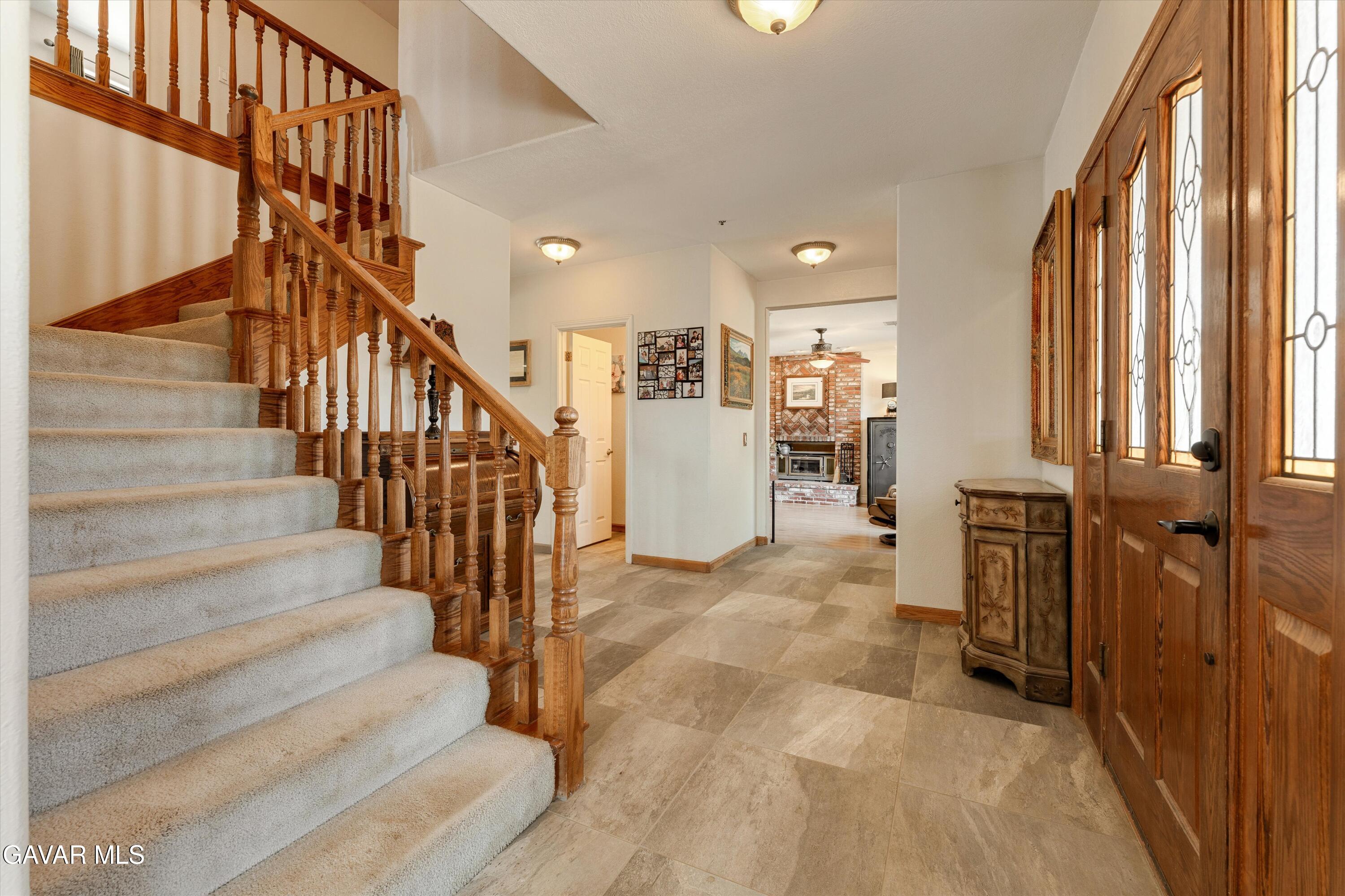 34625 Red Rover Mine Road Acton, CA 93510 - Photo 35 of 66 a view of entryway and hall with wooden floor