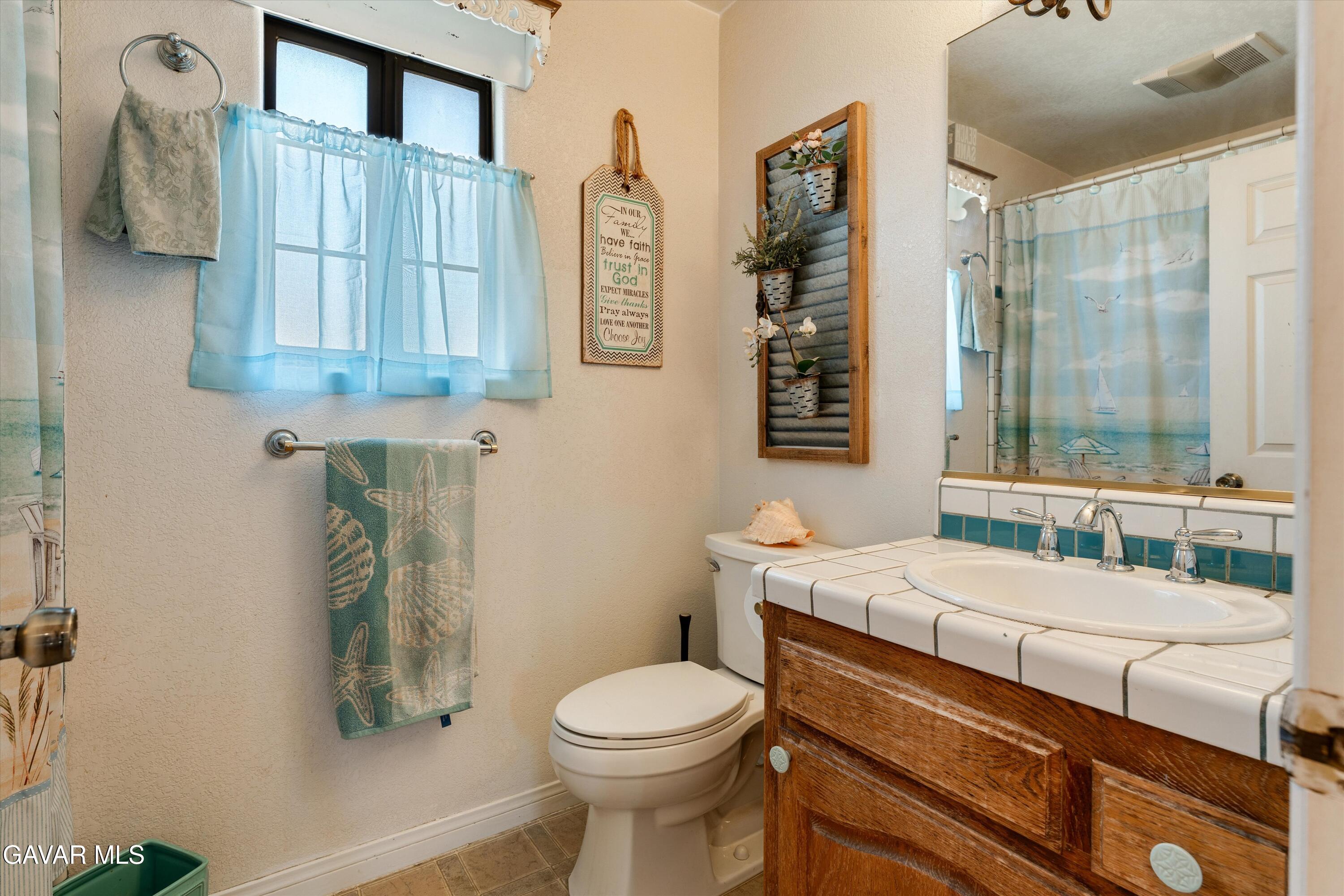 34625 Red Rover Mine Road Acton, CA 93510 - Photo 40 of 66 a bathroom with a sink toilet and mirror