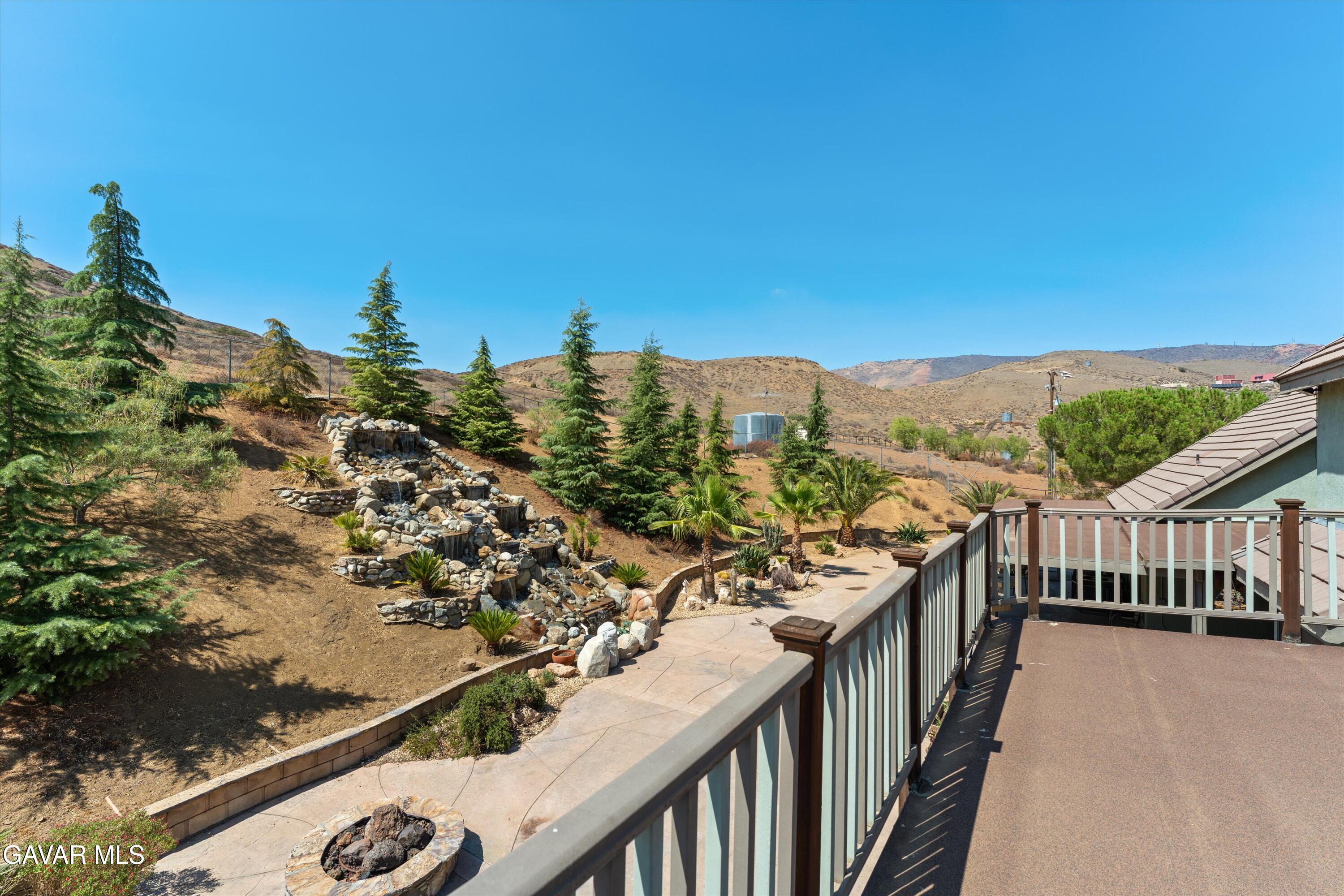 34625 Red Rover Mine Road Acton, CA 93510 - Photo 45 of 66 a view of a balcony with an outdoor space