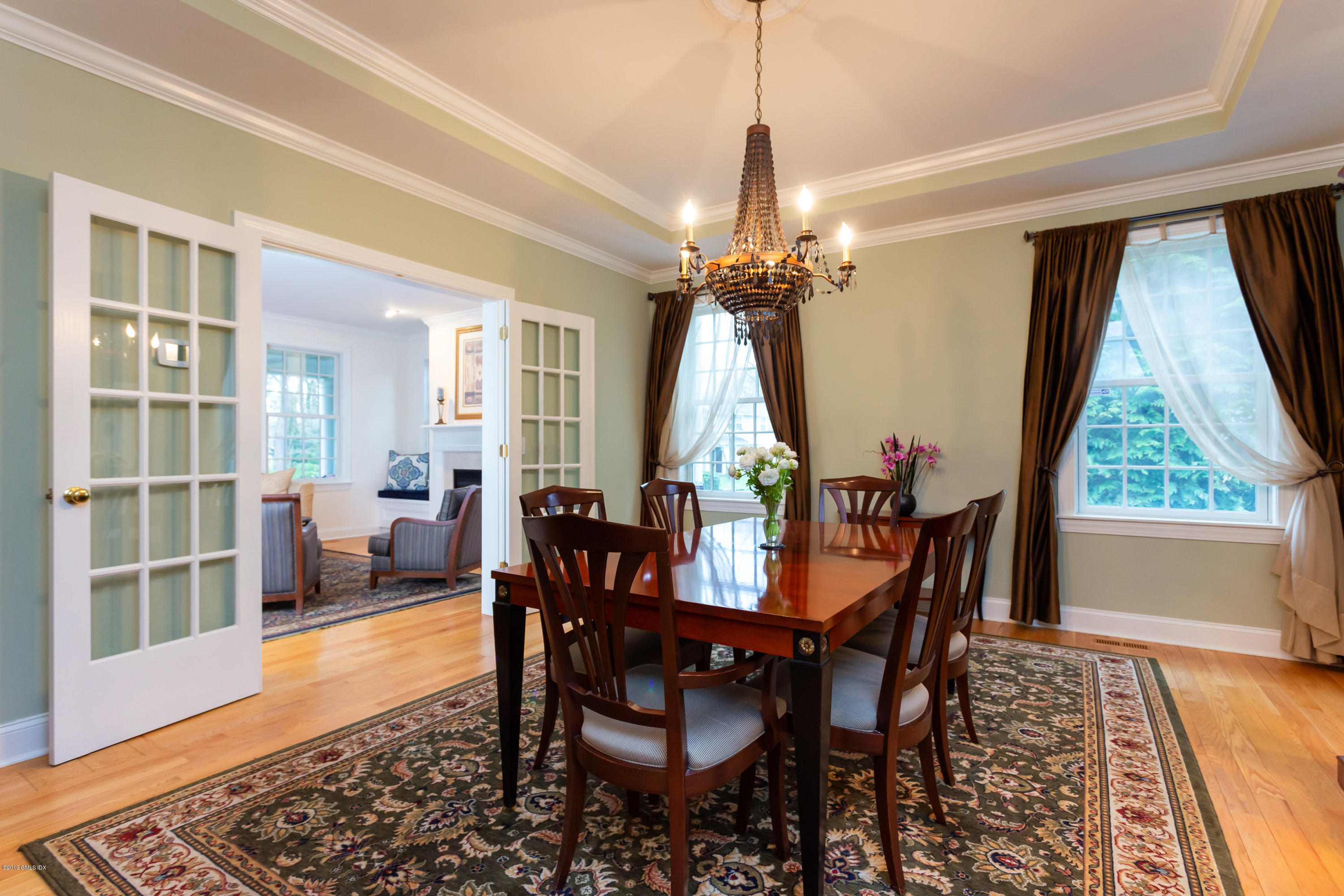 11 Tory Road Riverside, CT 06878 - Photo 6 of 29 a view of a dining room with furniture window and wooden floor