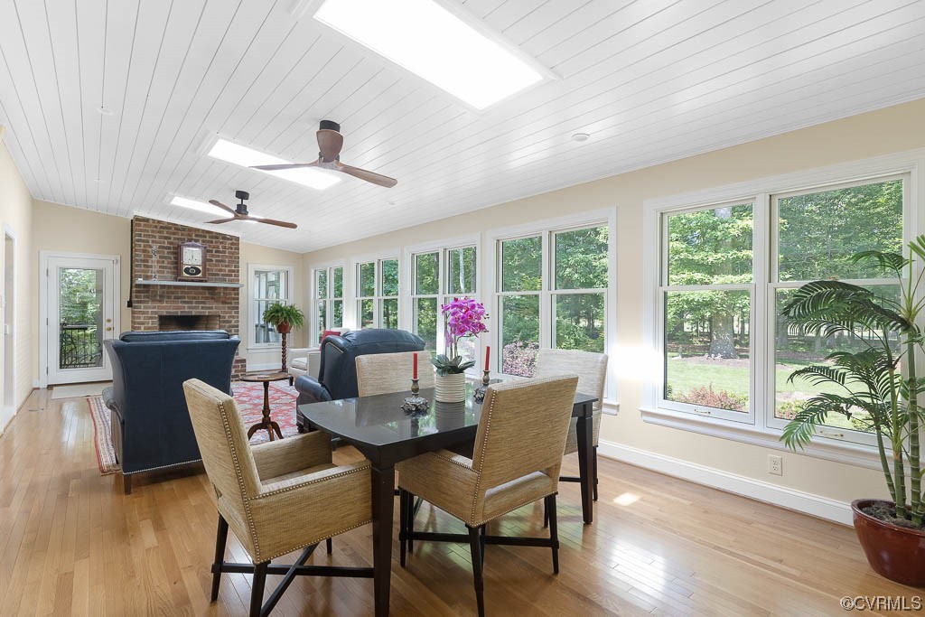 2370 Castlebridge Road Midlothian, VA 23113 - Photo 17 of 47 a dining room with furniture window and wooden floor