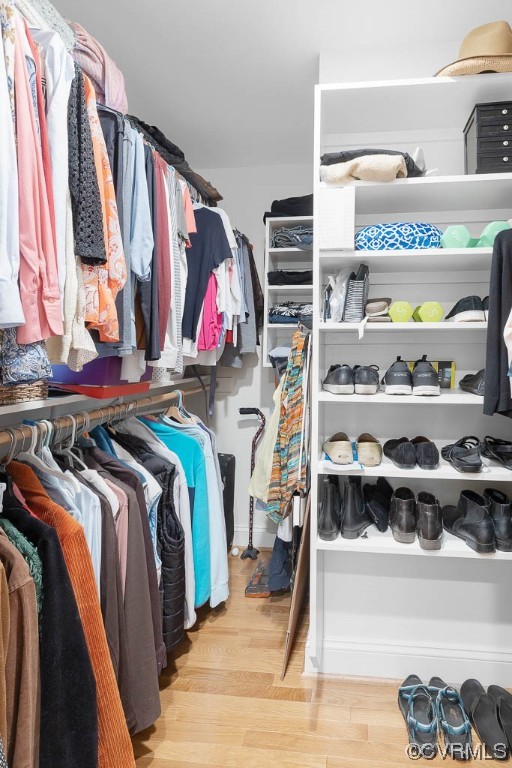 2370 Castlebridge Road Midlothian, VA 23113 - Photo 27 of 47 a view of walk in closet with clothes and shoes