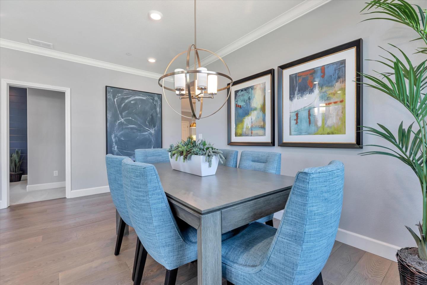 2740 Glenview Drive Hollister, CA 95023 - Photo 25 of 62 a view of a dining room with furniture window and wooden floor