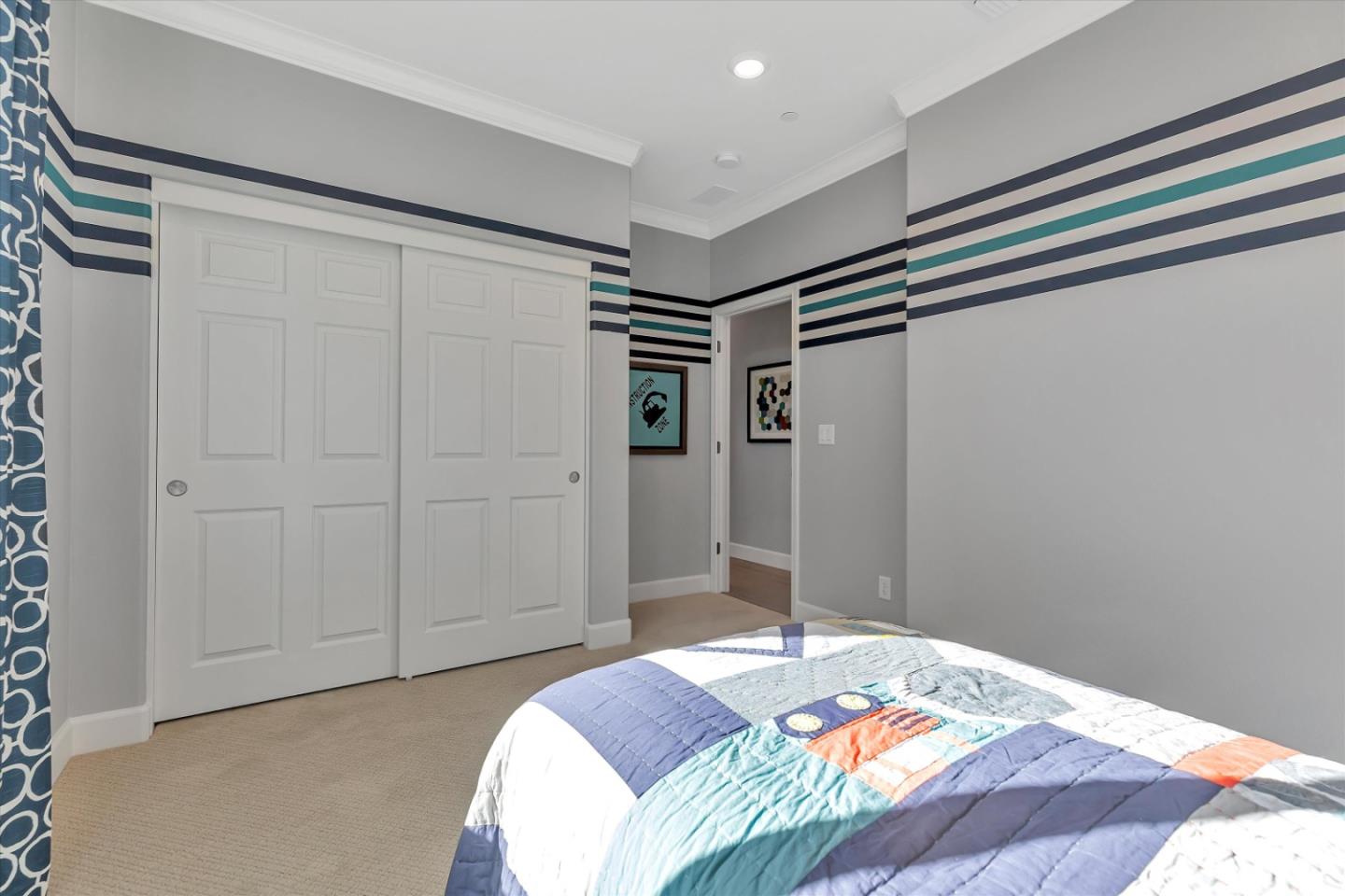 2740 Glenview Drive Hollister, CA 95023 - Photo 41 of 62 a bedroom with a bed and a shower