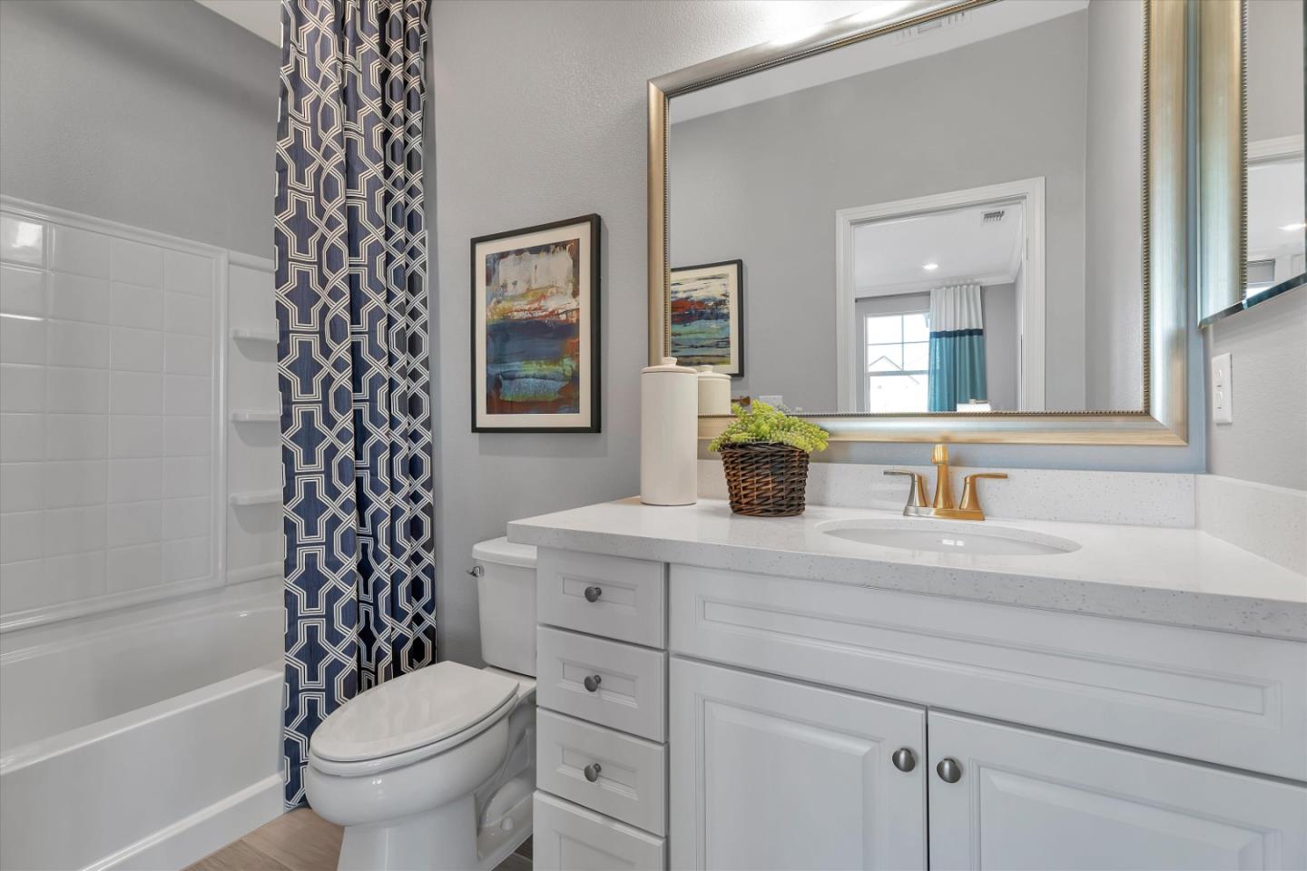 2740 Glenview Drive Hollister, CA 95023 - Photo 44 of 62 a bathroom with a sink toilet and shower