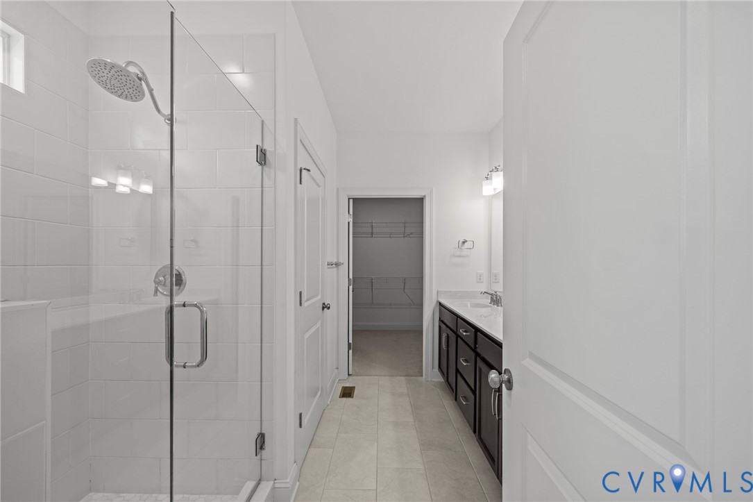 224 Lauradell Road Ashland, VA 23005 - Photo 26 of 74 Spacious bathroom featuring a frameless glass show