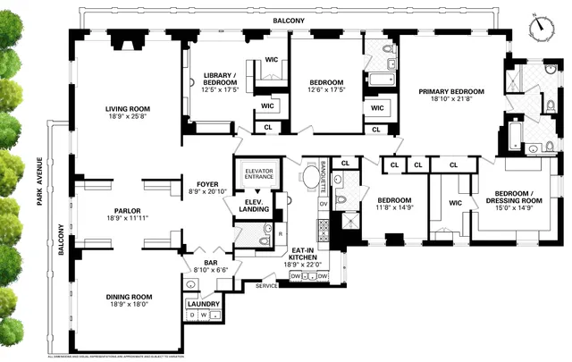 a living room with a fireplace a rug and a window