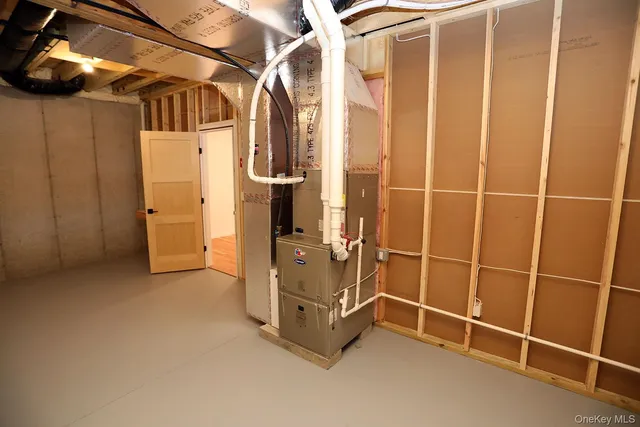 a view of storage and utility room