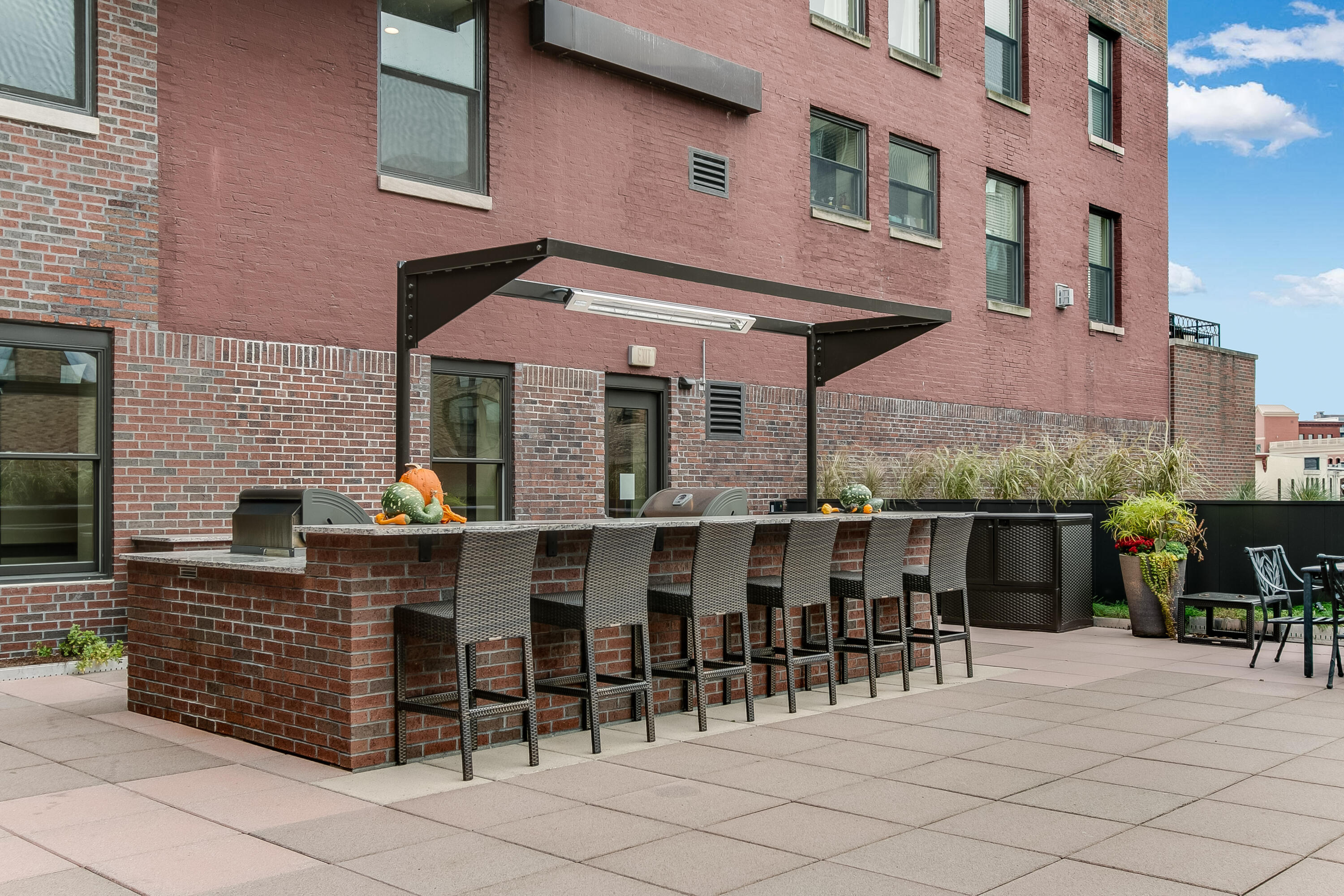 27 Library Street Northeast, Unit 504 Grand Rapids, MI 49503 - Photo 17 of 24 Rooftop Terrace