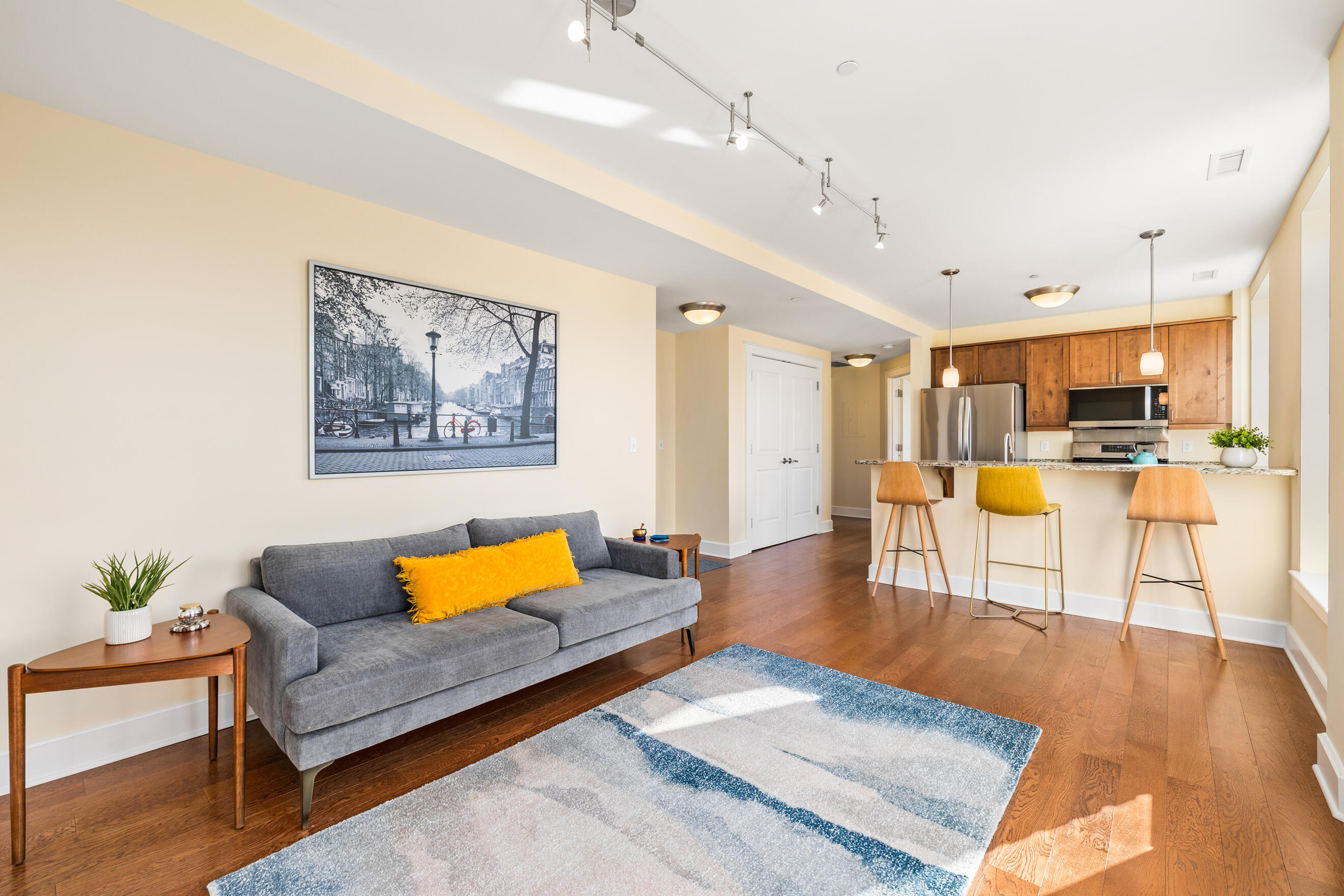 27 Library Street Northeast, Unit 504 Grand Rapids, MI 49503 - Photo 2 of 24 Living Room
